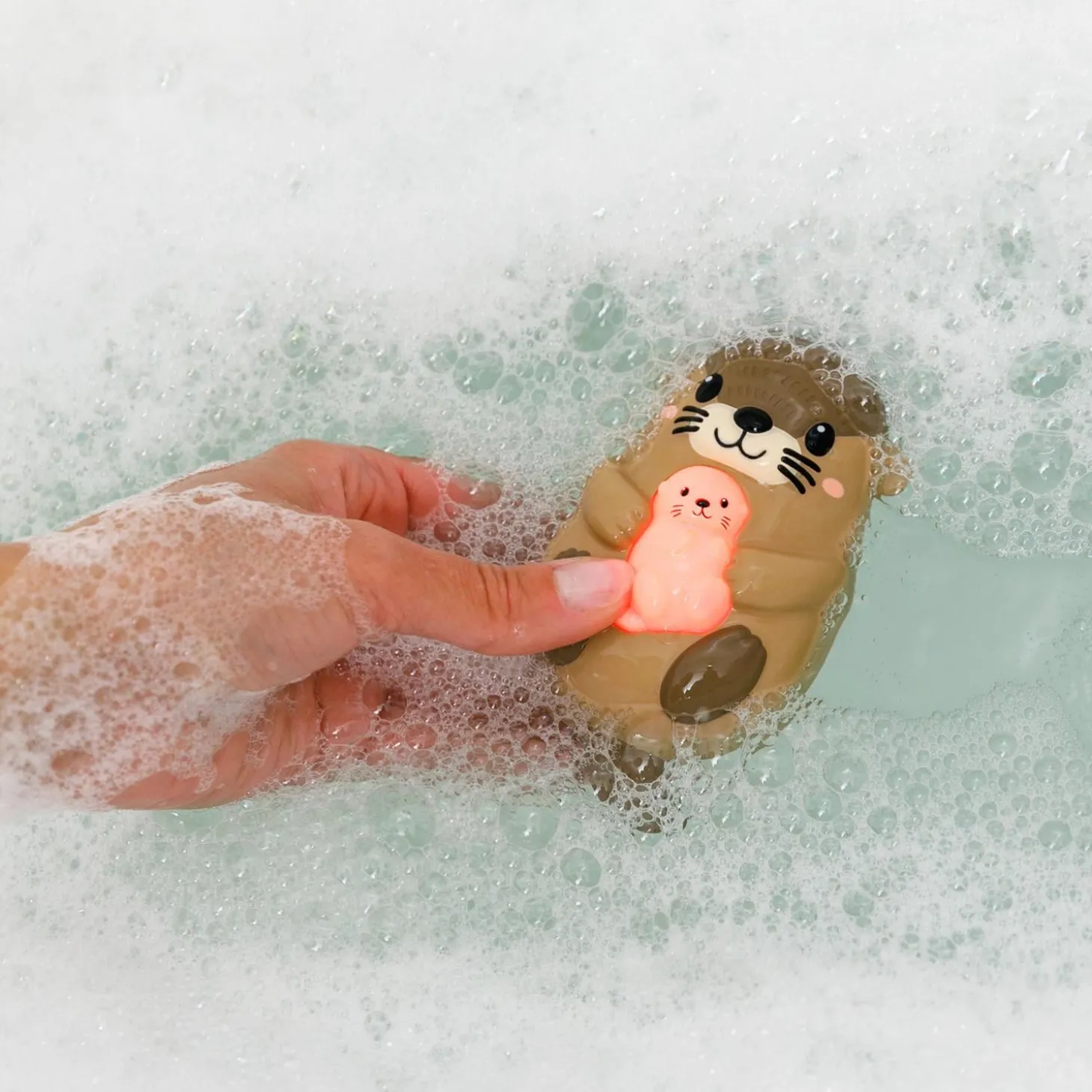 Infantino Thermomètre de bain lumineux otarie Océan