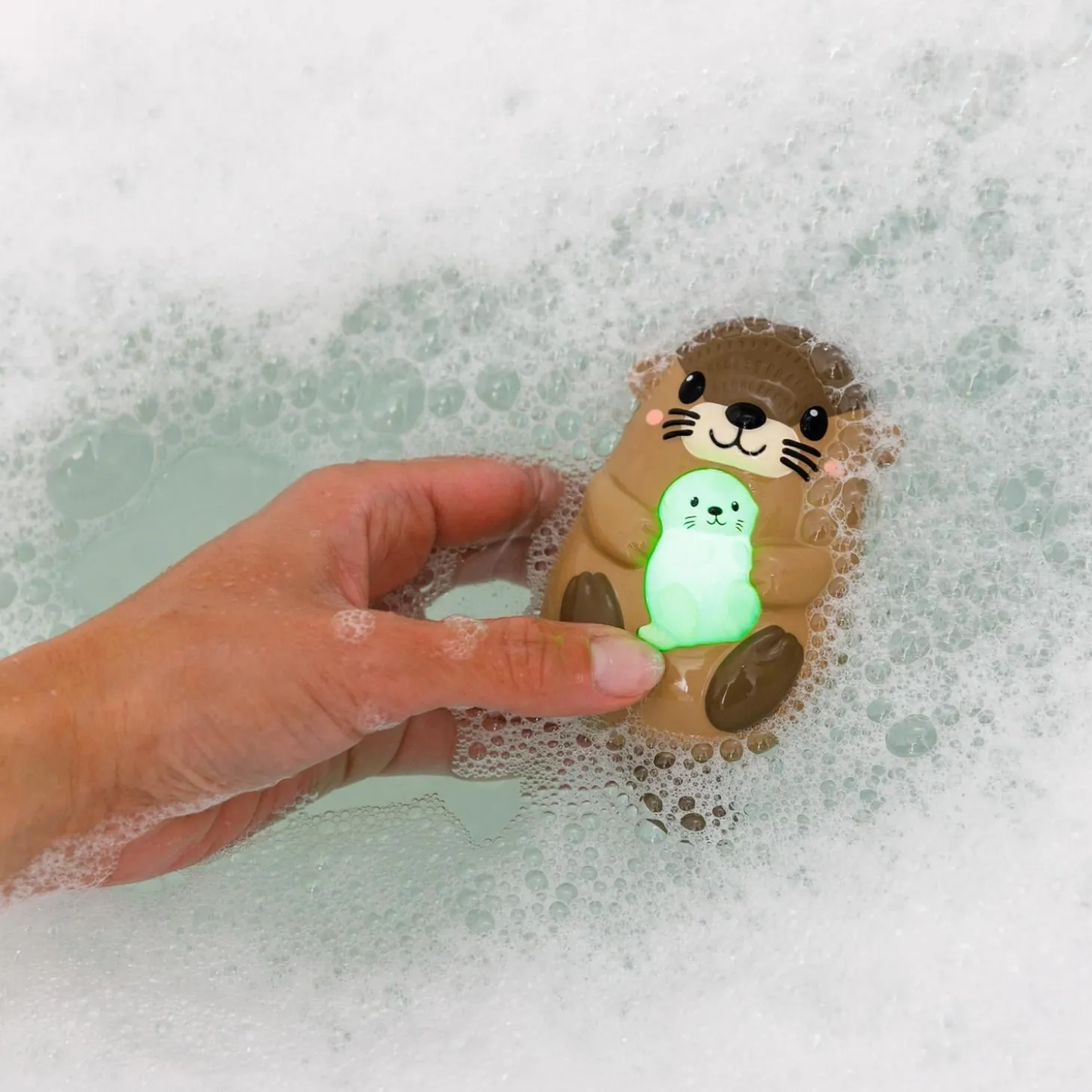 Infantino Thermomètre de bain lumineux otarie Océan