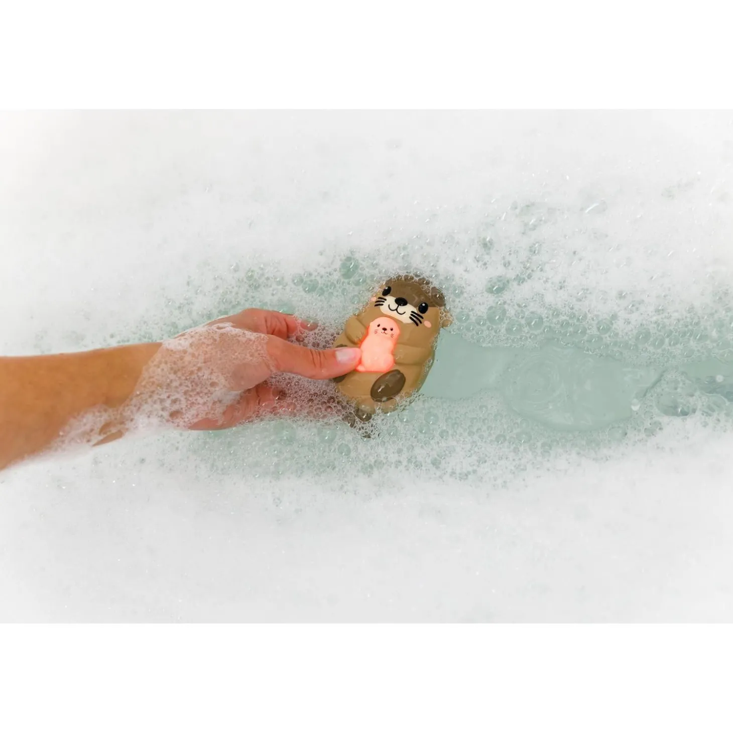 Infantino Thermomètre de bain lumineux otarie Océan