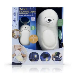 Infantino                    Veilleuse Bébé  Douce Nuit 3 en 1    Multicolore