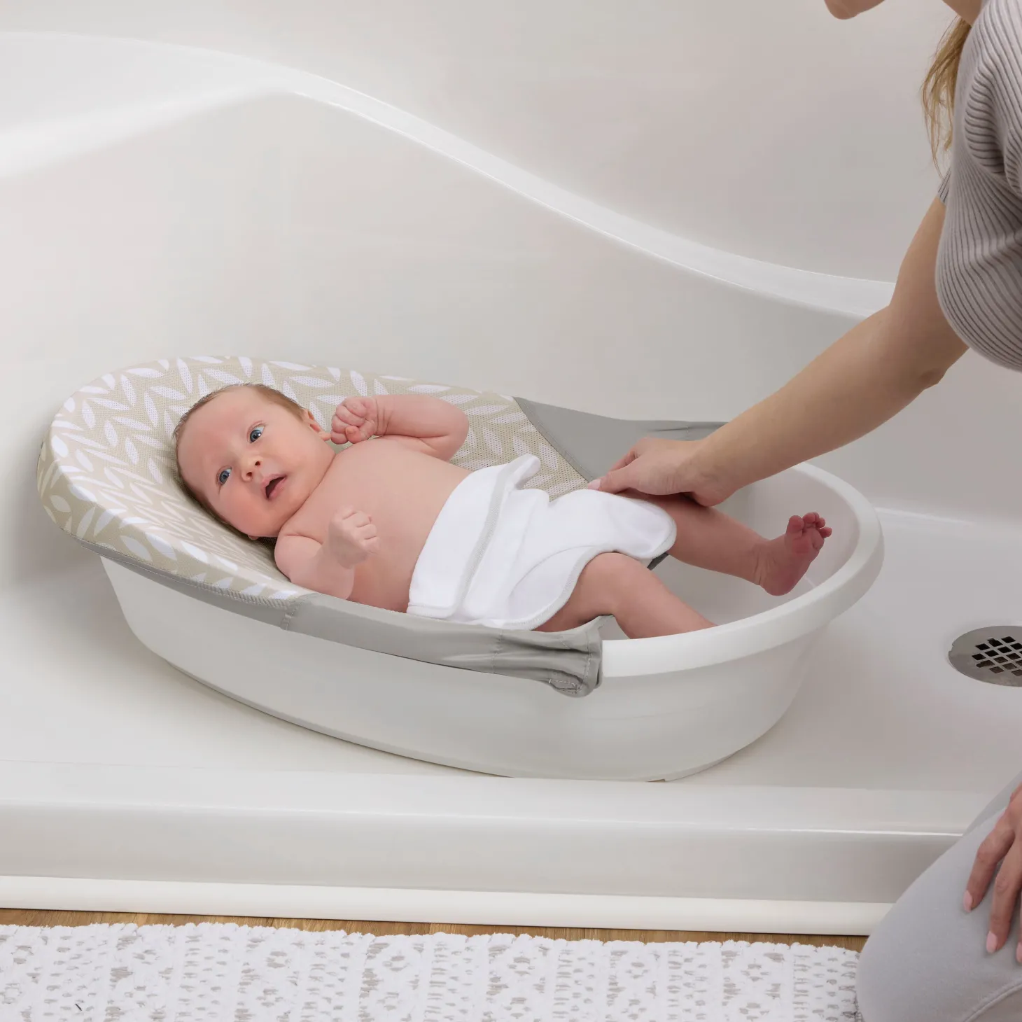 Ingenuity Baignoire 3-en-1 Sylvi Full Comfort Blanc