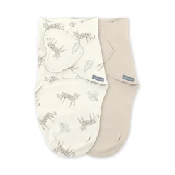 Ingenuity                    Pack de 2 couvertures d'emmaillotage    Born Free            0-3 mois