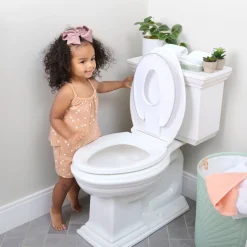 Ingenuity Réducteur de Toilette Flip & Sit Blanc