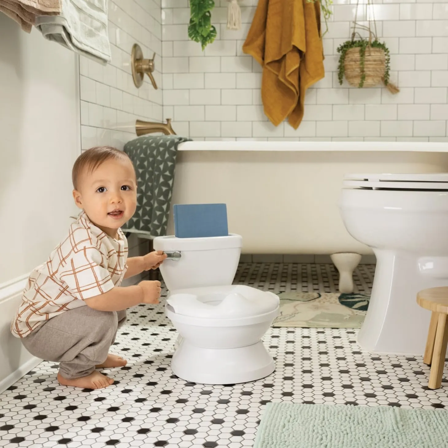 Ingenuity Toilettes miniatures My Size Blanc