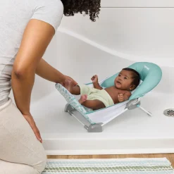 Ingenuity Transat de bain FoldAway 2-Position Vert