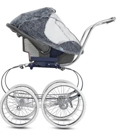 Inglesina Habillage pluie pour group 0+ Huggy Blanc