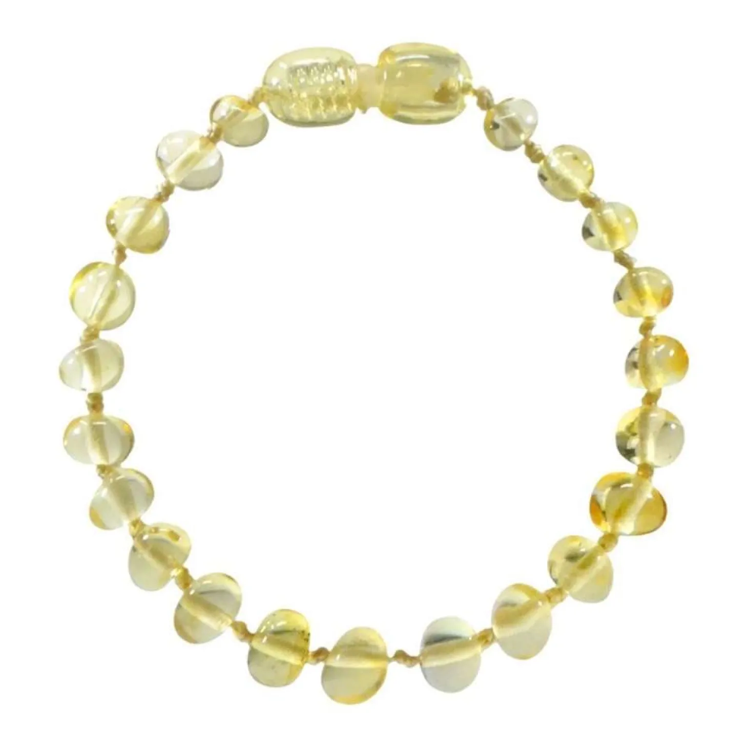 Irréversible Bijoux Lemon - Bracelet d'ambre Jaune 0-2 ans