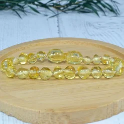 Irréversible Bijoux Lemon - Bracelet d'ambre Jaune 0-2 ans