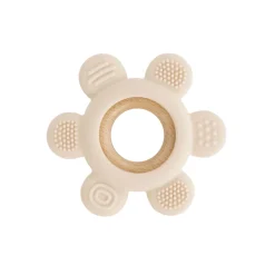 Jané                    Anneau de dentition en silicone et bois    Sand
