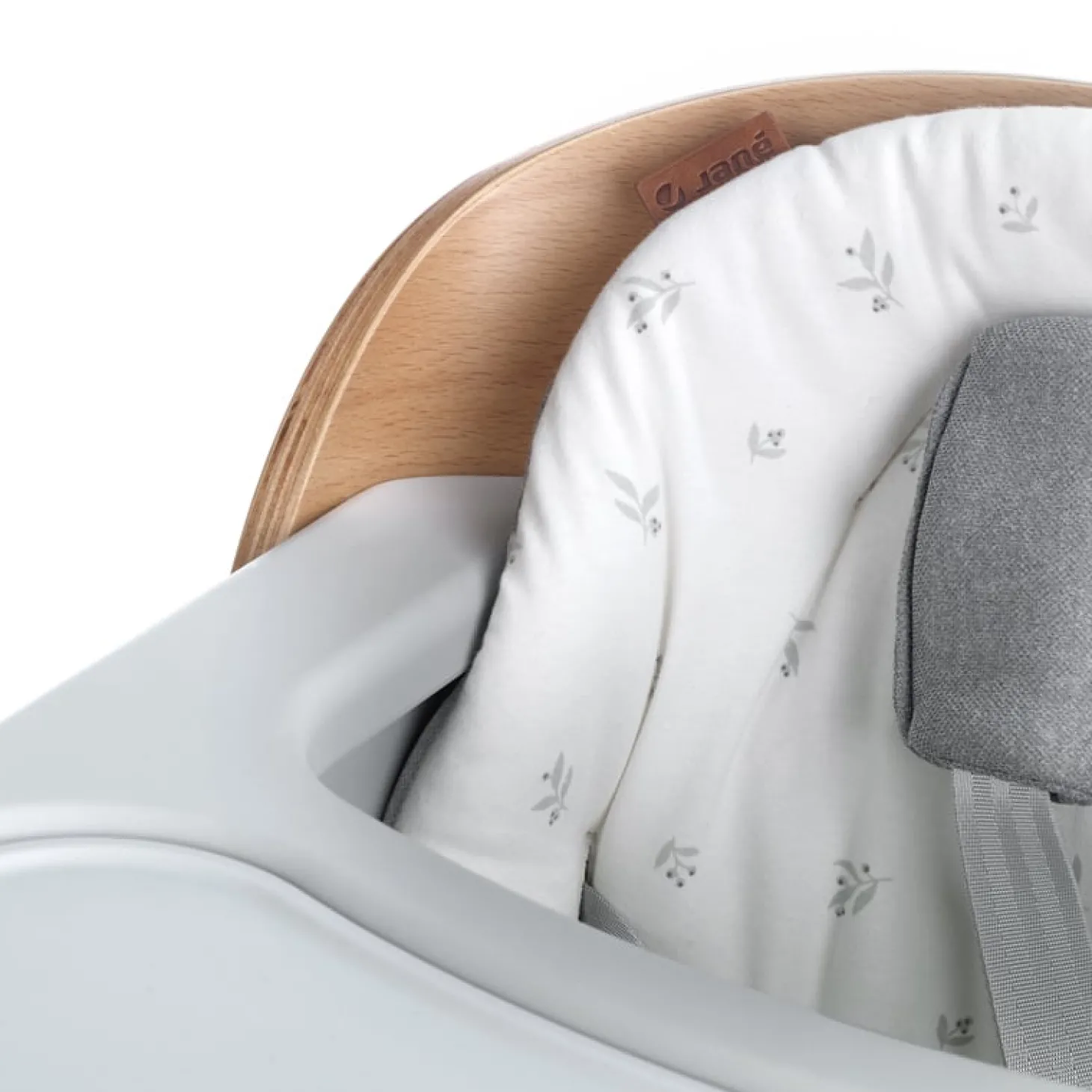 Jané Chaise haute évolutive pliable Forest Mist