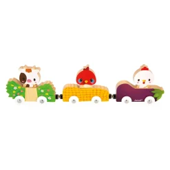 Janod                    Animaux de la ferme magnetiques Ferme    Multicolore