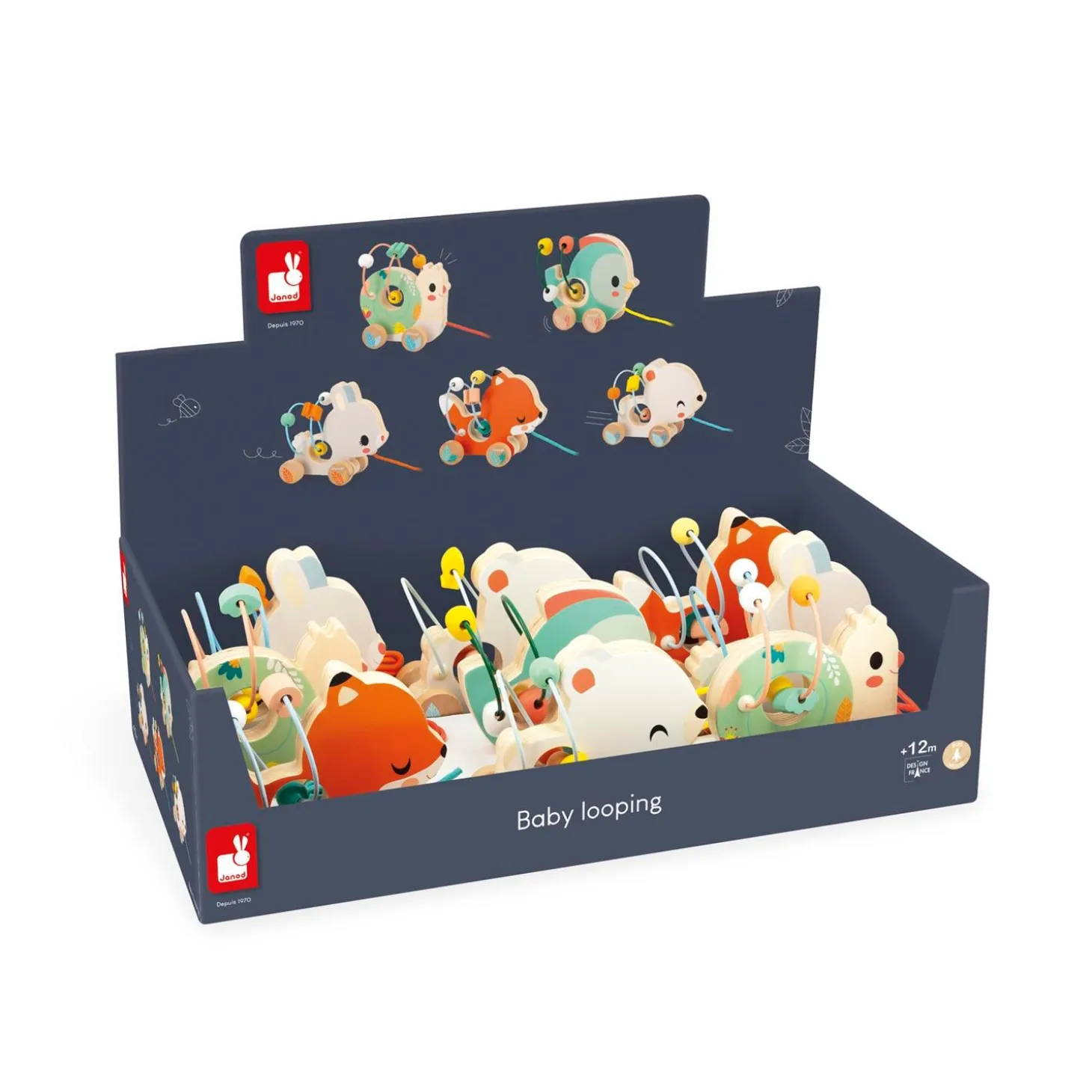 Janod Baby looping animaux pure