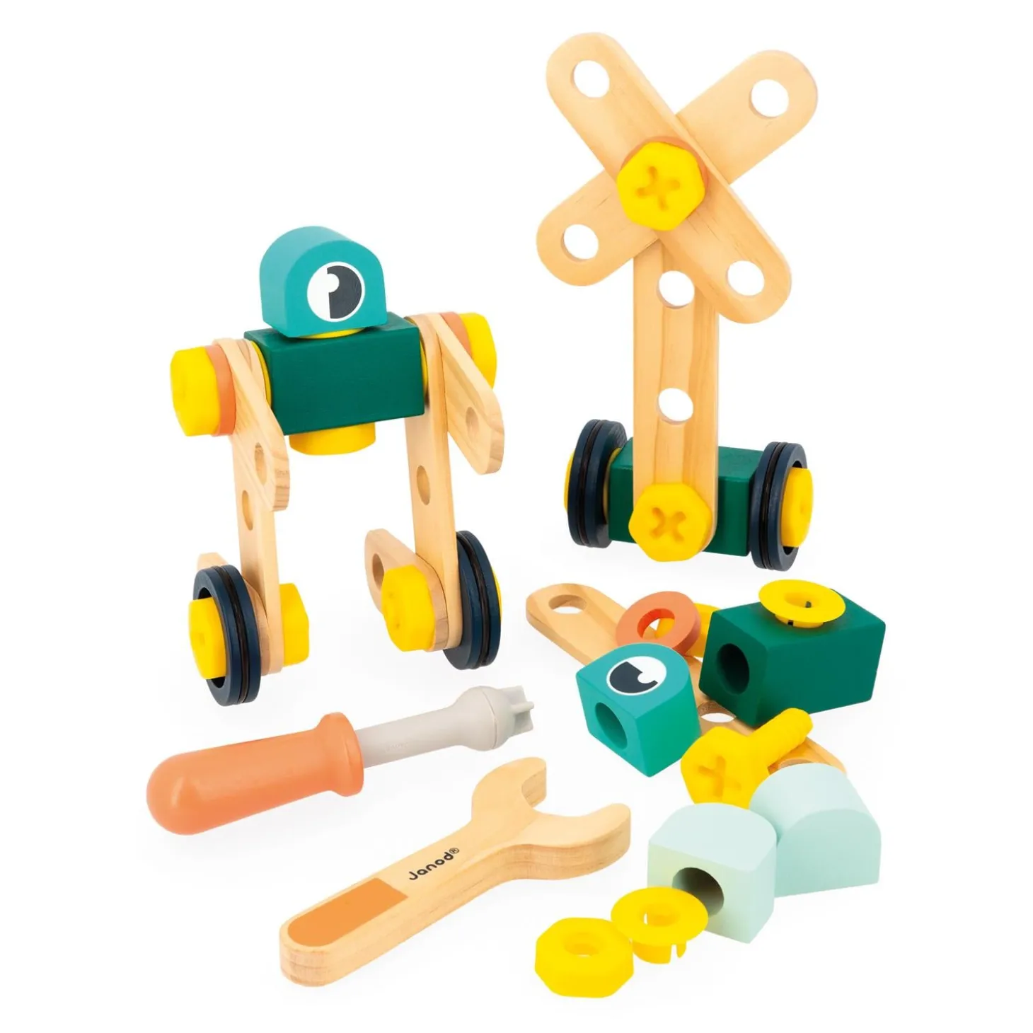 Janod Baril 50 pcs Brico'kids Multicolore