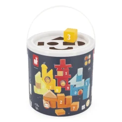 Janod                    Baril 56 Pcs Ferme    Multicolore
