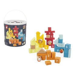 Janod                    Baril 56 Pcs Ferme    Multicolore