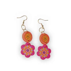 Janod 16 Bijoux Duo d'amitié à Créer Rose/Jaune/Orange
