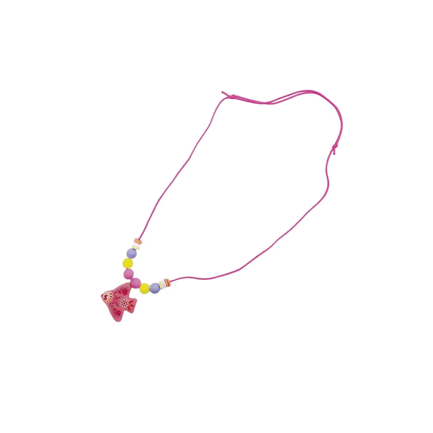 Janod 16 Bijoux Duo d'amitié à Créer Rose/Jaune/Orange