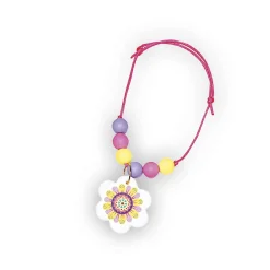 Janod 16 Bijoux Duo d'amitié à Créer Rose/Jaune/Orange