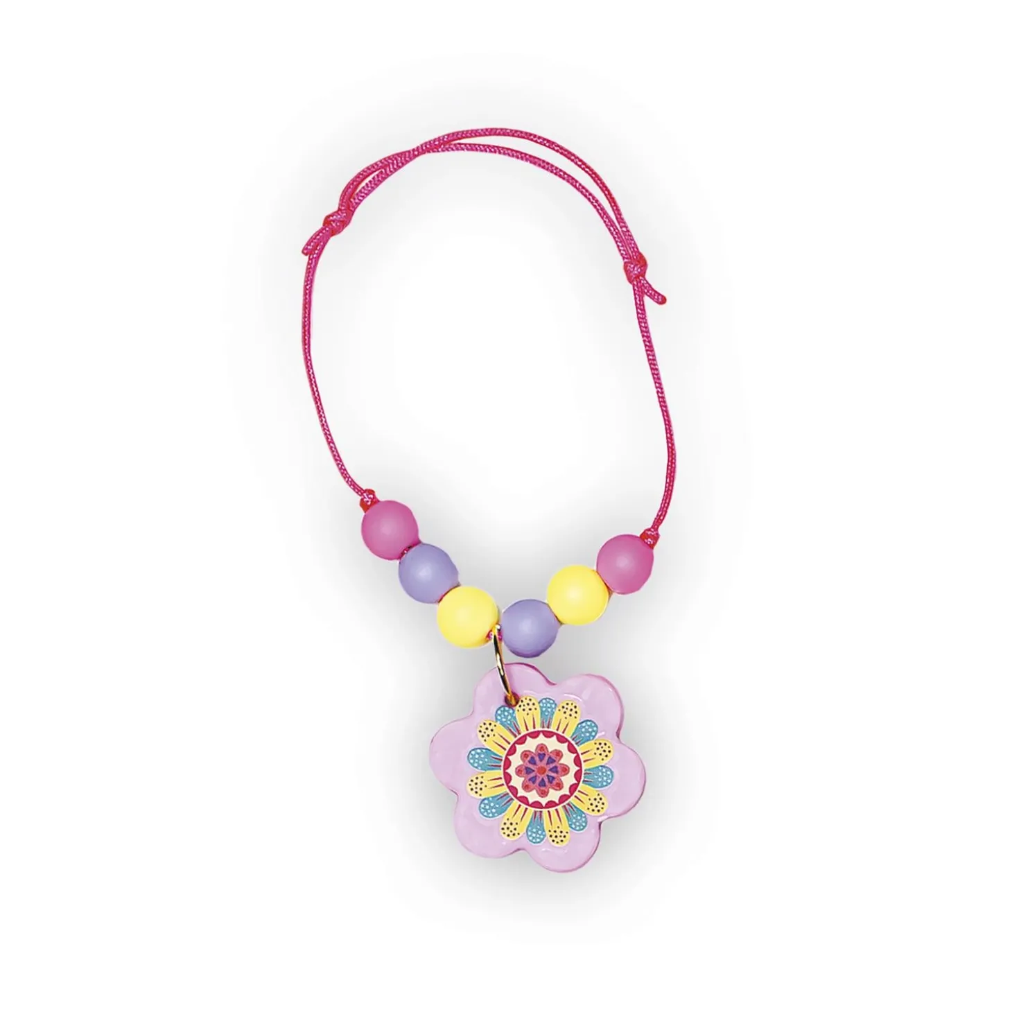 Janod 16 Bijoux Duo d'amitié à Créer Rose/Jaune/Orange