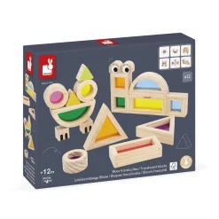 Janod Blocs Translucides Multicolore