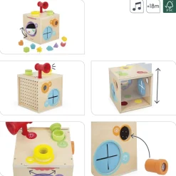 Janod                    Boite Sensorielle    Multicolore