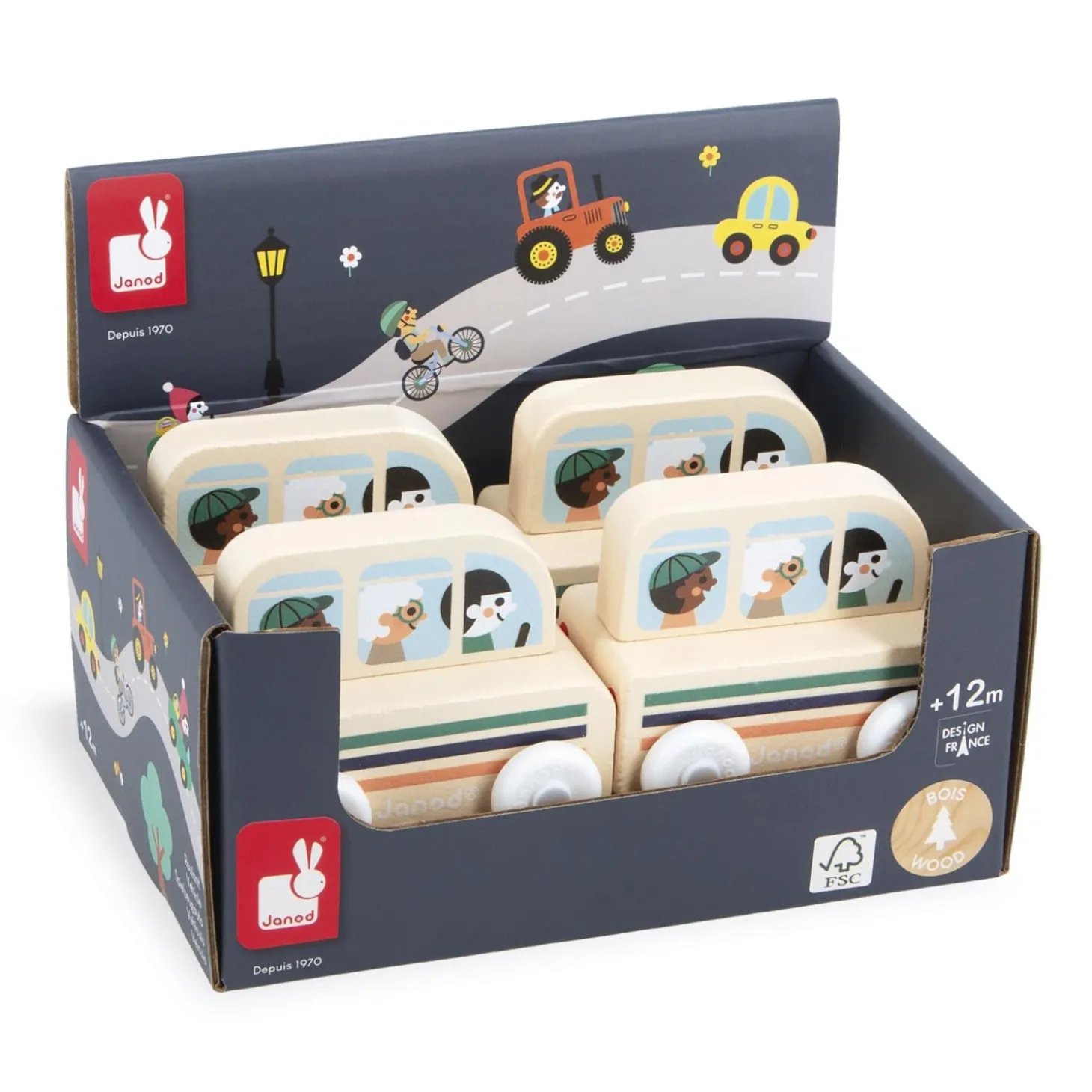 Janod Bus Cross Roads Beige