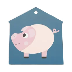 Janod 7 cartes tactiles Les animaux de la ferme Multicolore