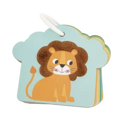 Janod                    7 cartes tactiles Les animaux de la savane    Multicolore