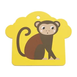 Janod                    7 cartes tactiles Les animaux de la savane    Multicolore