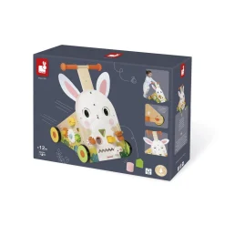 Janod                    Chariot Lapin Ferme    Multicolore