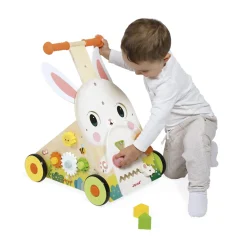 Janod                    Chariot Lapin Ferme    Multicolore