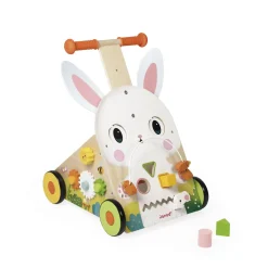 Janod                    Chariot Lapin Ferme    Multicolore