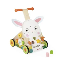 Janod                    Chariot Lapin Ferme    Multicolore