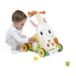 Janod                    Chariot Lapin Ferme    Multicolore