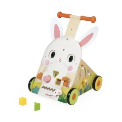 Janod                    Chariot Lapin Ferme    Multicolore