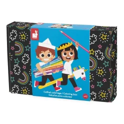 Janod                    Coffret Coloriage    Multicolore