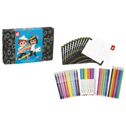 Janod                    Coffret Coloriage    Multicolore
