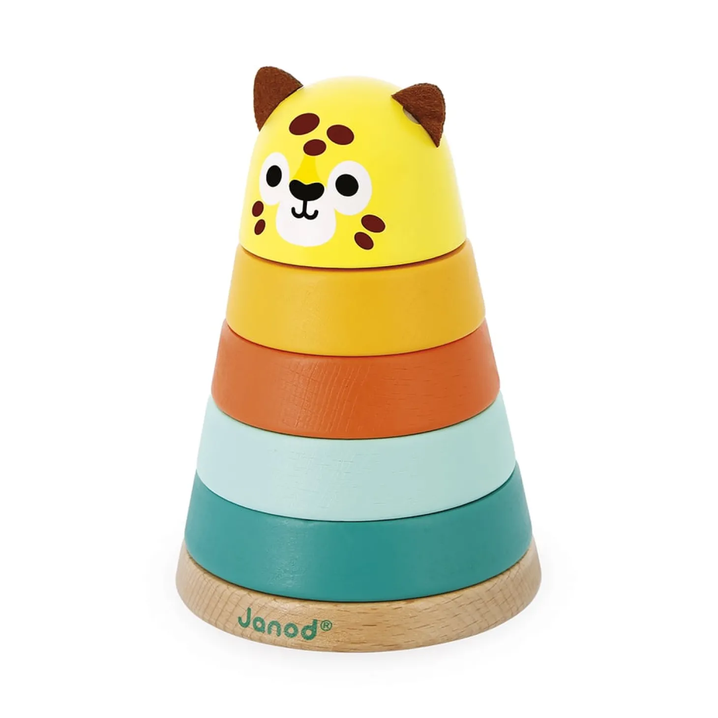 Janod Empilable Jaguar Tropik Multicolore