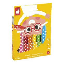 Janod Feutres Jumbo Multicolore