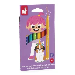 Janod Feutres Pailletes Multicolore