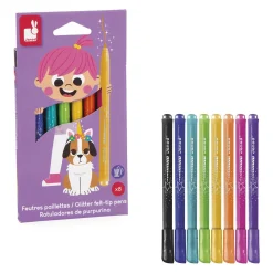 Janod                    Feutres Pailletes    Multicolore