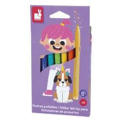 Janod                    Feutres Pailletes    Multicolore