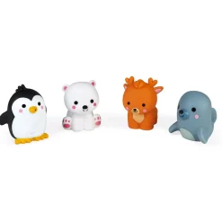 Janod                    4 gicleurs de bain Les animaux polaires