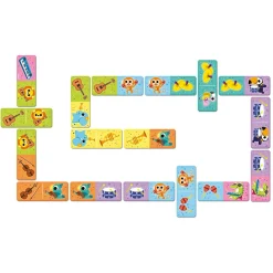 Janod                    Instruments de musique Dominos    Multicolore