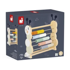 Janod Jeu éducatif Boulier Chenille Multicolore