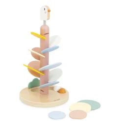 Janod Jeu éducatif Descendeur Oiseau Multicolore
