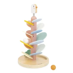 Janod Jeu éducatif Descendeur Oiseau Multicolore