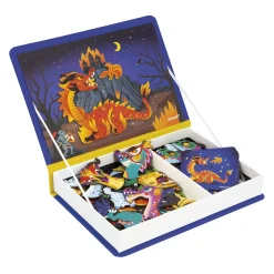 Janod                    Jeu éducatif Magneti'Book Dragons    Violet