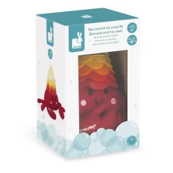 Janod Jouet de bain Bernard et sa coquille Multicolore