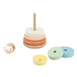 Janod Jouet Pure Empilable Nid Multicolore